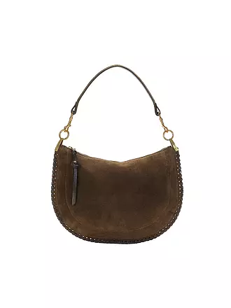ISABEL MARANT | Ledertasche - Umhängetasche OSKAN SOFT ZIP | braun