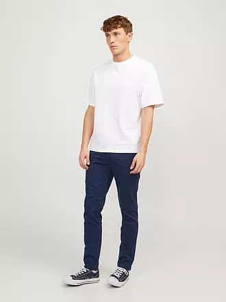 JACK & JONES | Chino Slim Fit JPSTMARCO | schwarz