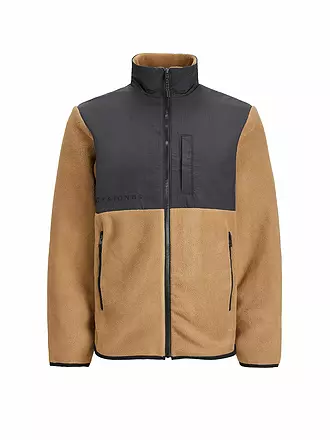 JACK & JONES | Fleecejacke JJMARVIN | schwarz