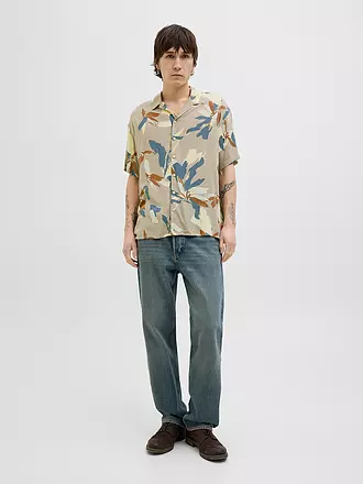 JACK & JONES | Hemd Regular Fit JORLUKE VARENNA | creme