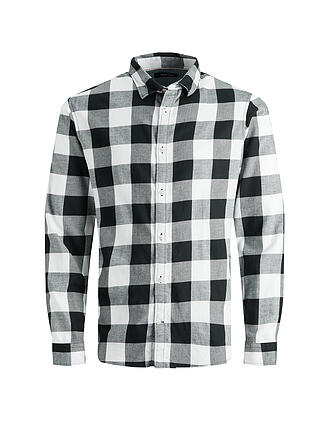 JACK & JONES | Hemd Slim Fit JJEGINGHAM | olive
