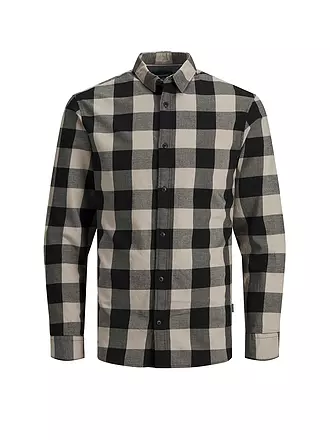JACK & JONES | Hemd Slim Fit JJEGINGHAM | beige