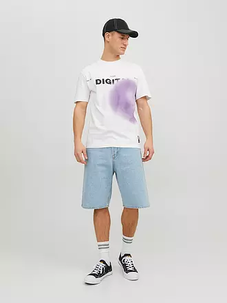 JACK & JONES | Jeans Shorts JJIALEX | blau