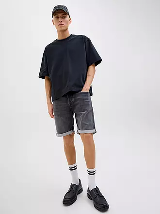 JACK & JONES | Jeansshorts JJIRICK JJICON | schwarz