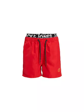 JACK & JONES | Jungen Badeshorts JPSTFIJI | rot