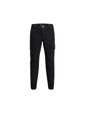 JACK & JONES | Jungen Cargohose JJIPAUL JJFLAKE | schwarz