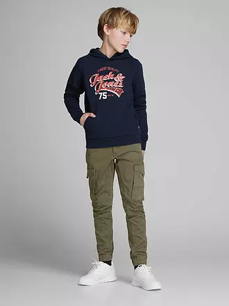 JACK & JONES | Jungen Cargohose JJIPAUL | olive