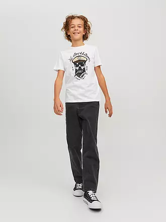 JACK & JONES | Jungen Jeans Relaxed Fit JJICHRIS | schwarz