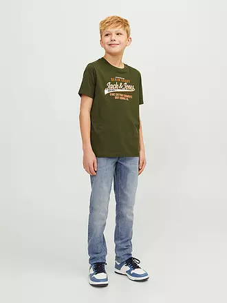 JACK & JONES | Jungen Jeans Slim Fit JJIGLENN | blau