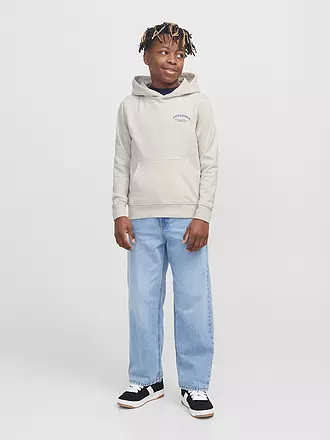 JACK & JONES | Jungen Kapuzensweater - Hoodie JJEBRANDES | beige
