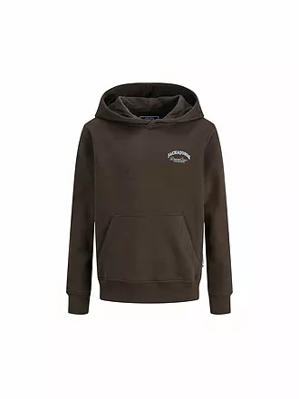 JACK & JONES | Jungen Kapuzensweater - Hoodie JJEBRANDES | braun