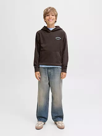 JACK & JONES | Jungen Kapuzensweater - Hoodie JJEBRANDES | braun