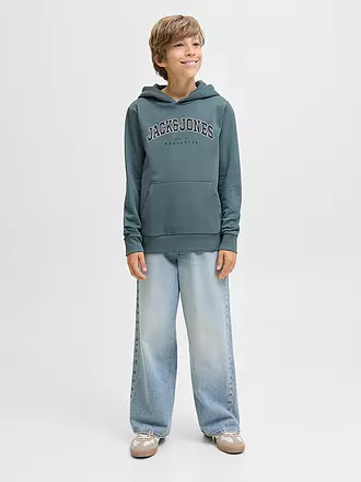JACK & JONES | Jungen Kapuzensweater - Hoodie JJECALEB | blau