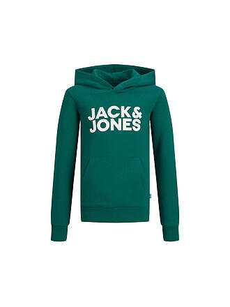 JACK & JONES | Jungen Kapuzensweater - Hoodie JJECORP | gruen