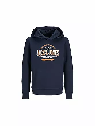 JACK & JONES | Jungen Kapuzensweater - Hoodie JJELOGO | hellgrün