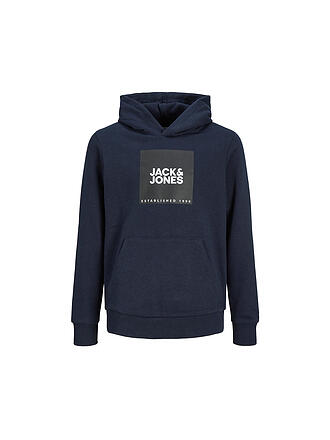 JACK & JONES | Jungen Kapuzensweater - Hoodie JJLOCK | dunkelblau