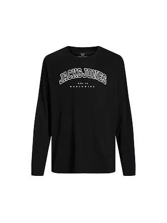 JACK & JONES | Jungen Langarmshirt JJECALEB | schwarz