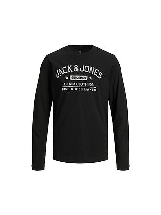JACK & JONES | Jungen Langarmshirt JJEJEANS | schwarz
