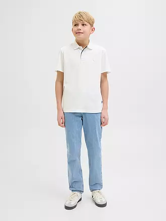 JACK & JONES | Jungen Poloshirt JPRCCRODNEY | hellgrau