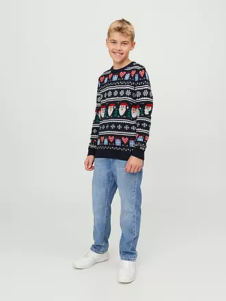 JACK & JONES | Jungen Pullover JORFESTIVE XMAS | dunkelblau
