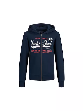JACK & JONES | Jungen Sweatjacke JJELOGO | hellgrau