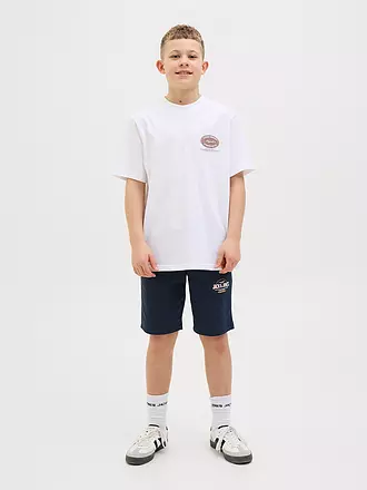 JACK & JONES | Jungen Sweatshorts | dunkelblau