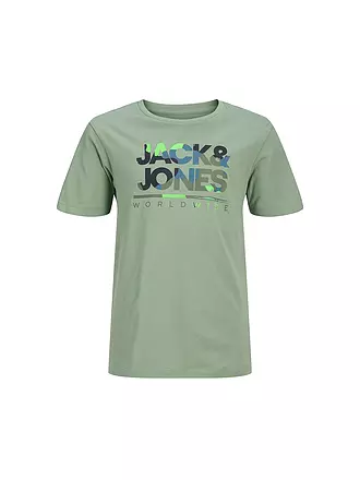 JACK & JONES | Jungen T-Shirt  JJLUKE | hellgrün