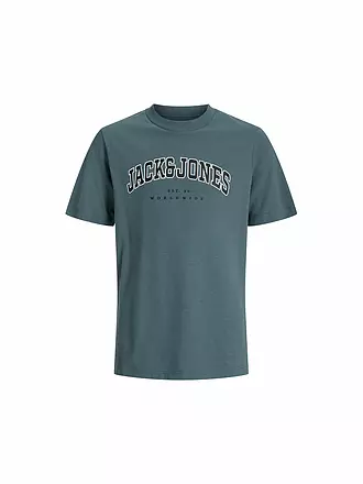 JACK & JONES | Jungen T-Shirt JJECALEB | dunkelrot