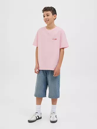 JACK & JONES | Jungen T-Shirt JORALMERIA | rosa