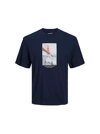 JACK & JONES | Jungen T-Shirt JORCOPENHAGEN | dunkelblau