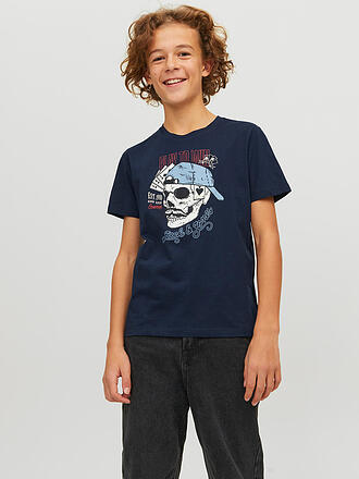 JACK & JONES | Jungen T-Shirt JORROXBURY | dunkelblau