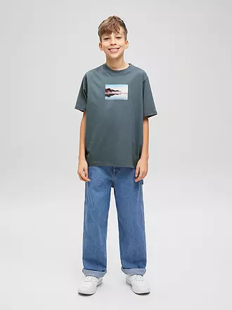 JACK & JONES | Jungen T-Shirt JORVESTERBRO | schwarz