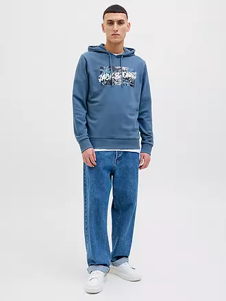JACK & JONES | Kapuzensweater - Hoodie JJHAWAII | blau