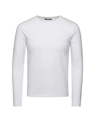 JACK & JONES | Langarmshirt MAERZ23/BASIC | weiss