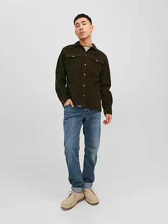 JACK & JONES | Overshirt JJEDALLAS | schwarz