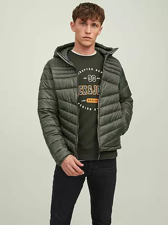 JACK & JONES | Steppjacke JJEHERO | schwarz