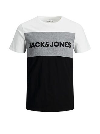 JACK & JONES | T Shirt JJELOGO | weiß
