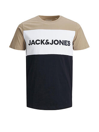 JACK & JONES | T Shirt JJELOGO | braun