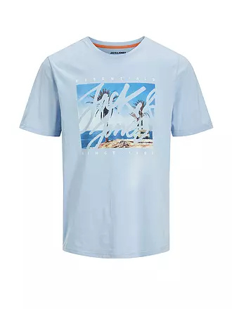 JACK & JONES | T-Shirt JJCOLTON | hellblau
