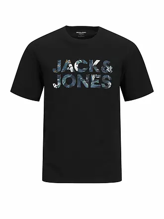 JACK & JONES | T-Shirt JJEBRYAN | schwarz