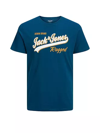 JACK & JONES | T-Shirt JJELOGO | dunkelblau