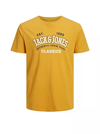 JACK & JONES | T-Shirt JJELOGO | gelb