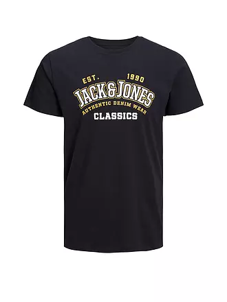 JACK & JONES | T-Shirt JJELOGO | dunkelblau