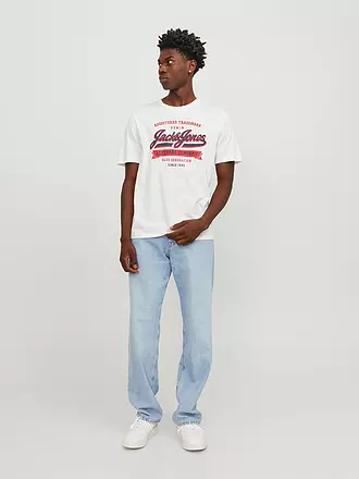 JACK & JONES | T-Shirt JJELOGO | hellgrün