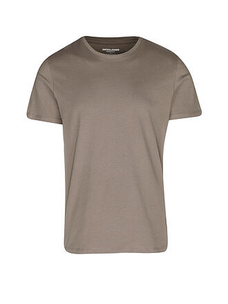 JACK & JONES | T-Shirt JJEORGANIC | braun