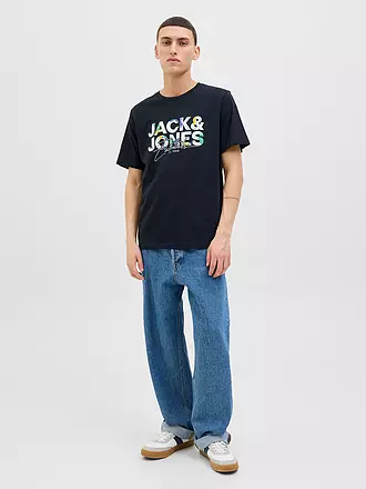 JACK & JONES | T-Shirt JJGEPLAS | dunkelblau