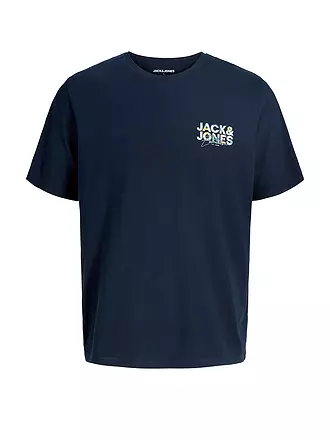 JACK & JONES | T-Shirt JJGEPLAS | dunkelblau