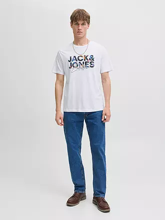 JACK & JONES | T-Shirt JJGEPLAS | weiss
