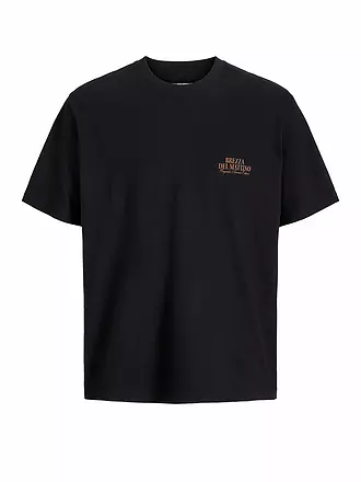 JACK & JONES | T-Shirt JORHYDRA | schwarz
