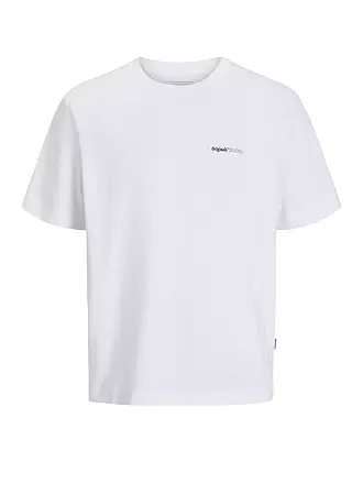 JACK & JONES | T-Shirt JORVARENNA | weiss